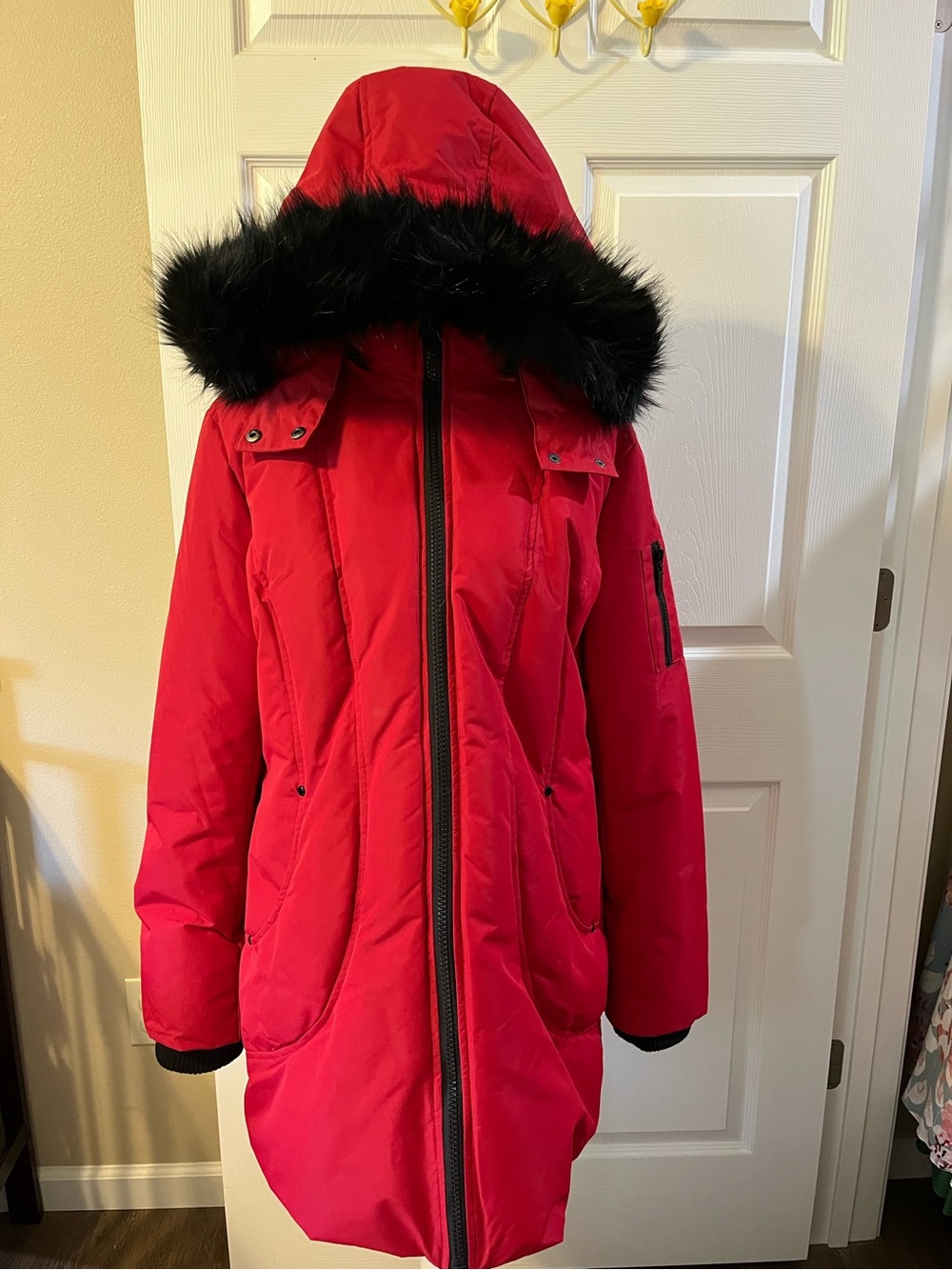 Women’s HFX Snow Bird Red Winter Parka